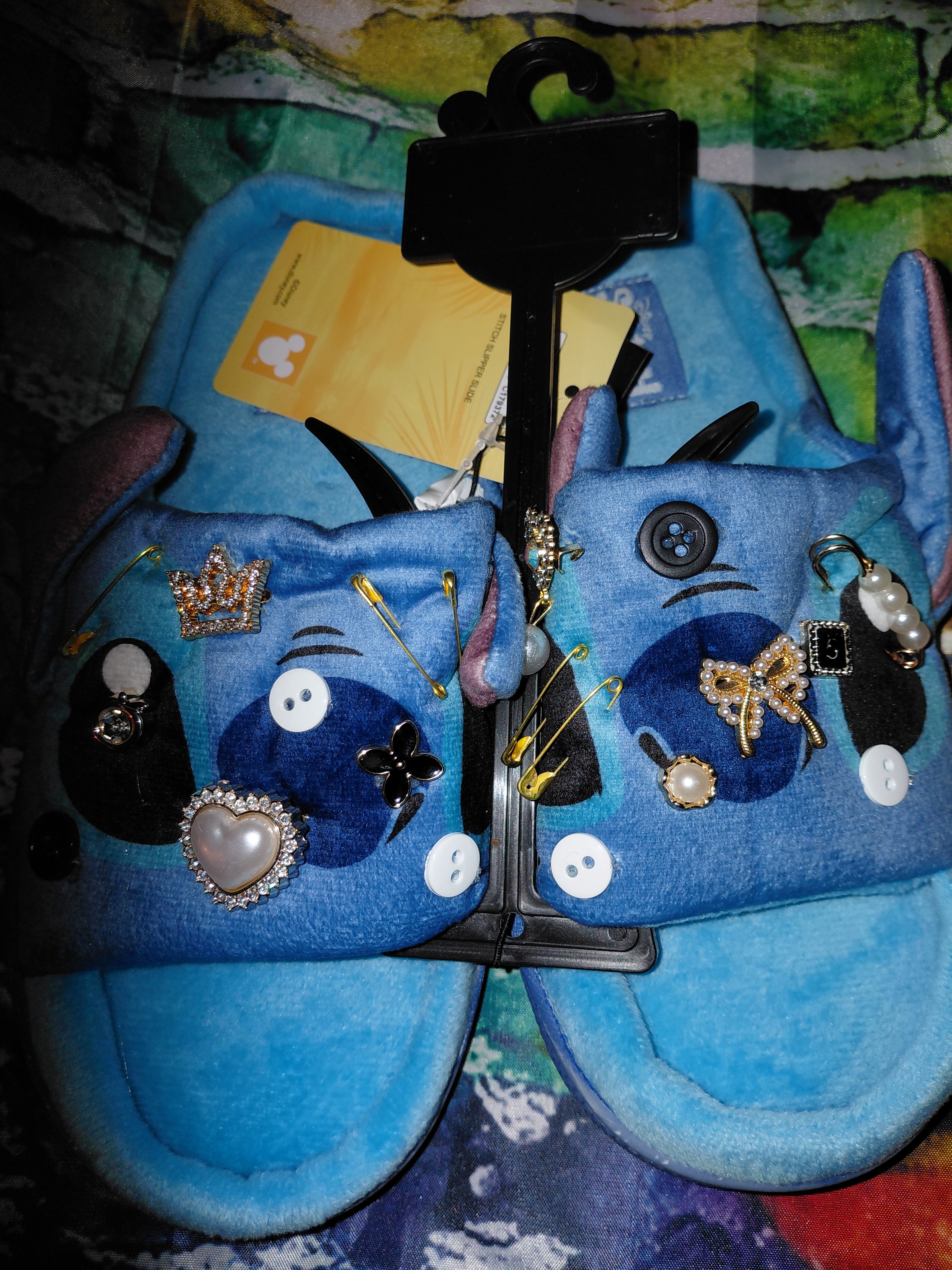 Stitch Kitty Slippers