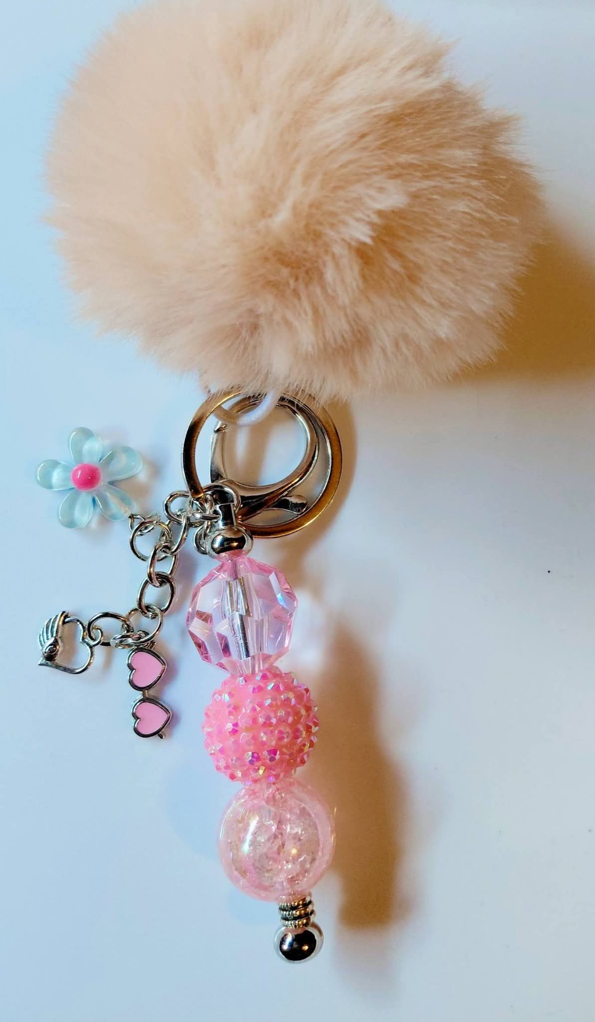 Pom Pom Keychain
